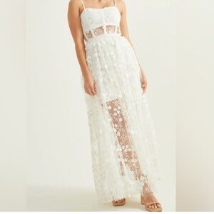 Altar’d State Evangeline Floral Maxi Dress Small